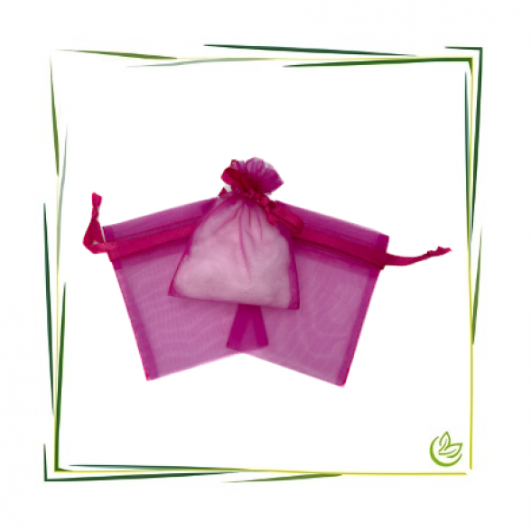 Organza Beutel Pink (7,5x10cm)